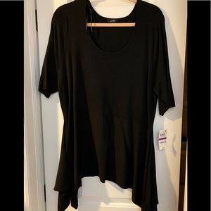 NWT black short sleeve top. Thank you for stopping by!